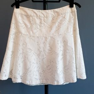 White Lace Skirt